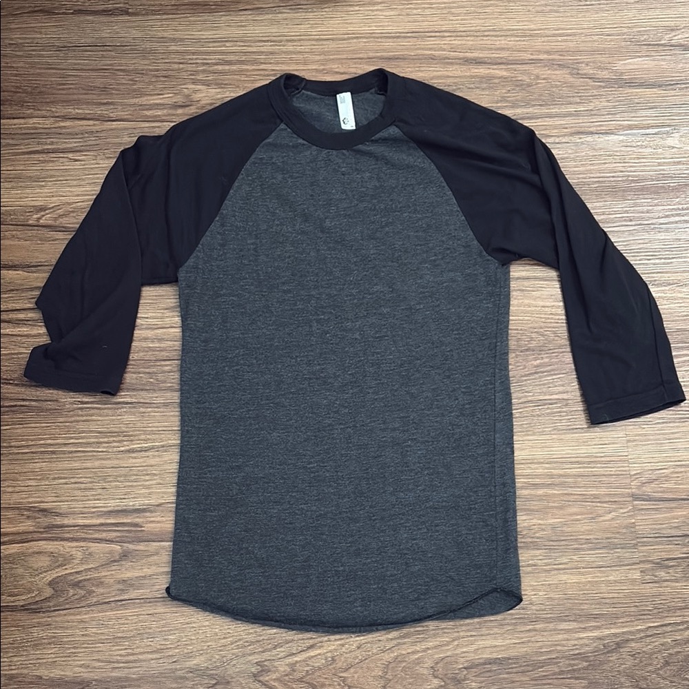 American Apparel Women’s Raglan Baseball Tee